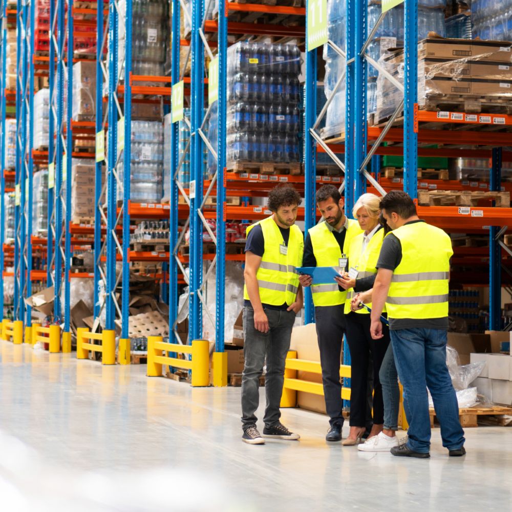 Industrial or technical business environment representing defence, mining, engineering, logistics and advanced manufacturing sectors.