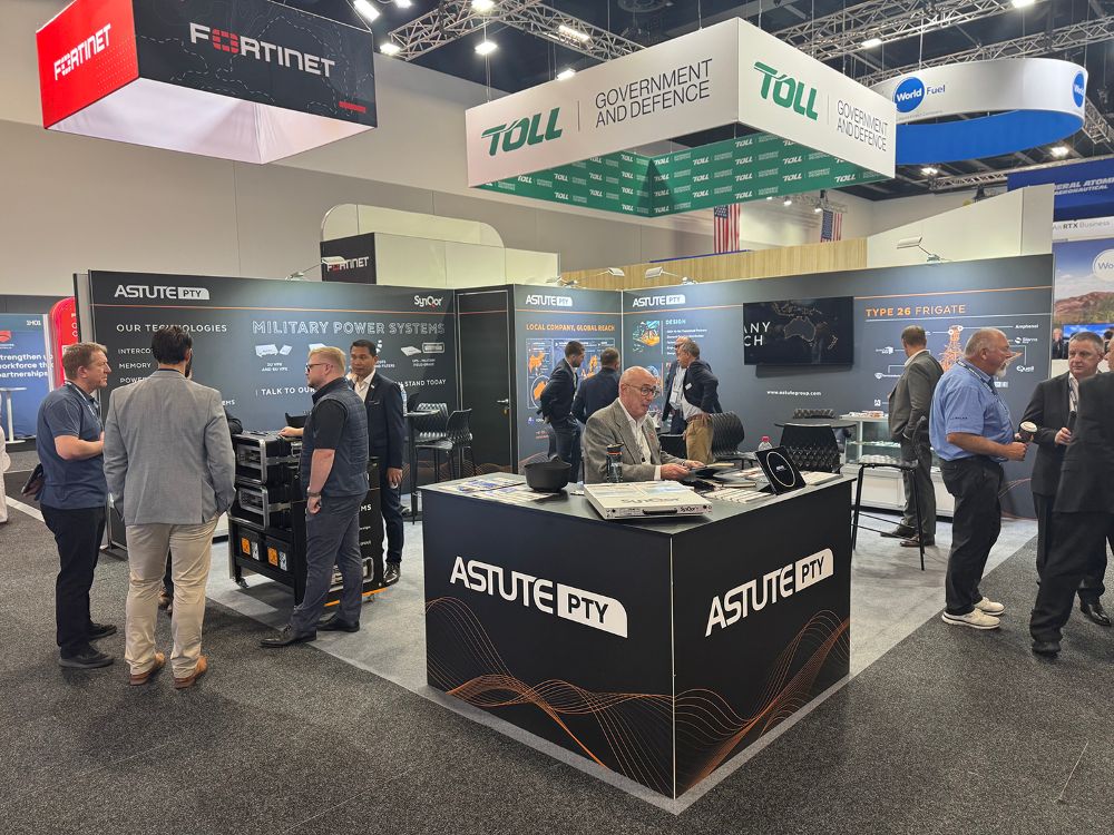 Astute Pty team and defence industry engagement at Indo Pacific 2026